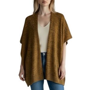 Aritzia Community wool linen blend oversized cardigan shrug excellent condition